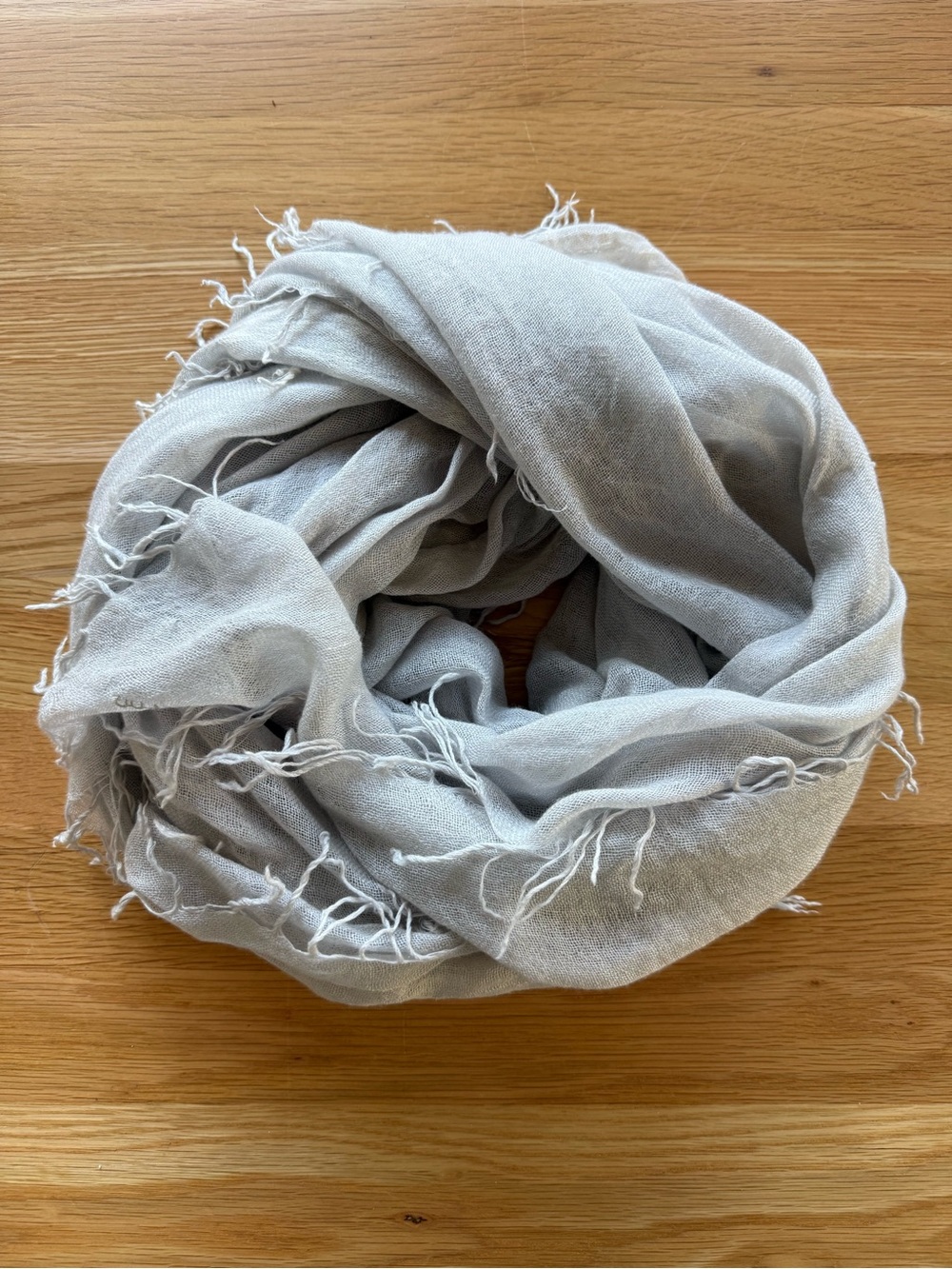 Chan Luu “vapor” cashmere/ silk scarf